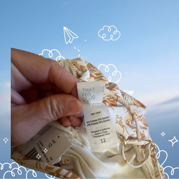 L Space NWT little high jump one piece swimsuit girls size 12 adjustable… - Picture 7 of 11